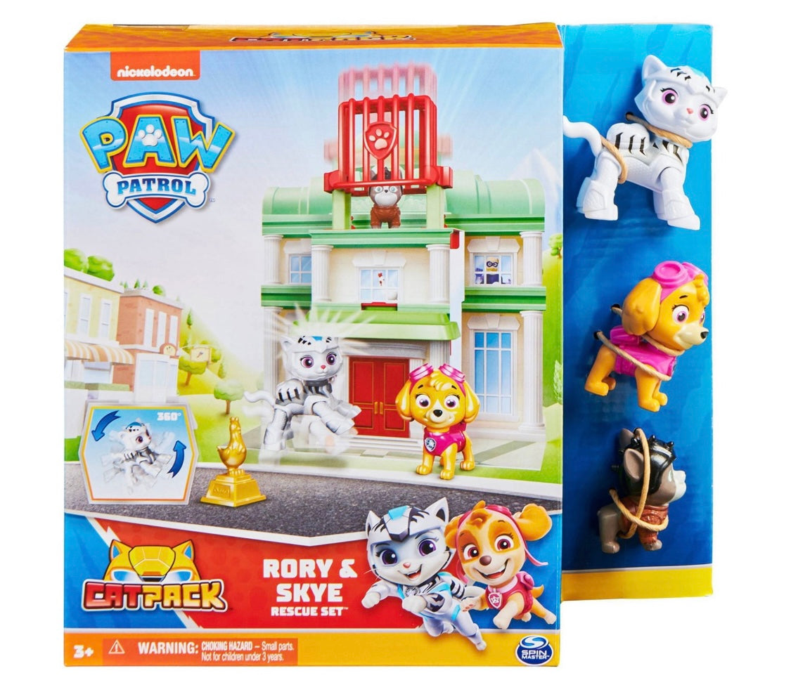 Paw Patrol Cat Pack Rory Skye Rescue Set