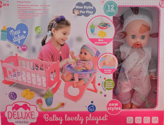 Baby Lovely Playset