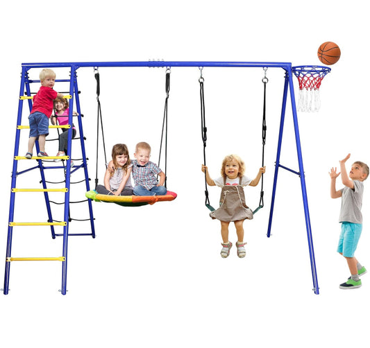 Metal Swing Set Heavy Duty Swing Frame