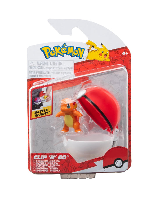 PKW - Clip 'N' Go Back Charmander