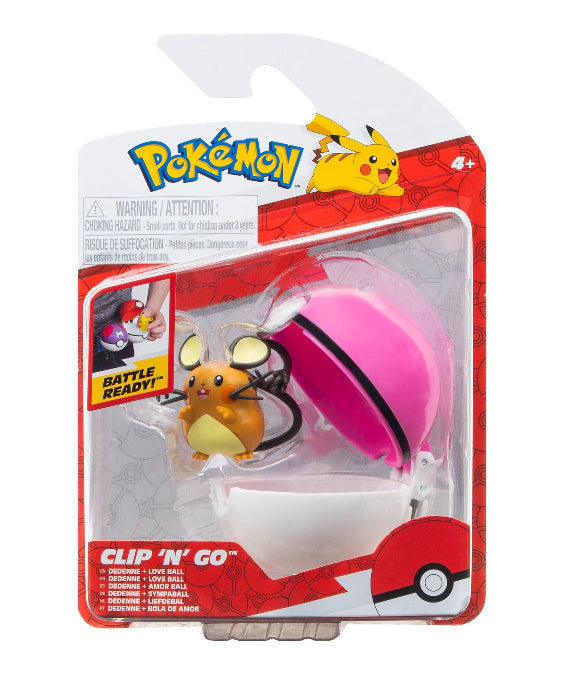 PKW - Clip 'N' Go Dedenne & Love Ball