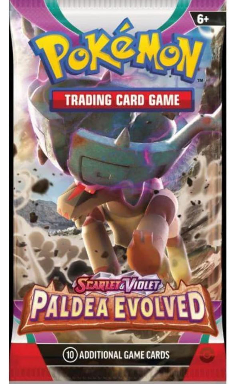 POKEMON SV2 PALDEA EVOLVED BOOSTER Assorted 1 pack