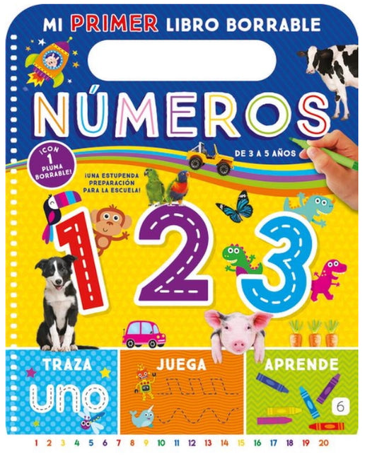 Números (Mi Primer Libro Borrable)