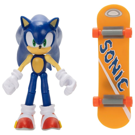 Sonic The Hedgehog 10cm Figure with Skateboard