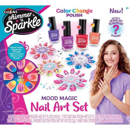 Shimmer n Sparkle Mood Magic Nail Art Set