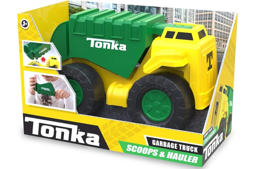 Basic Fun Tonka - Scoop and Hauler - Garbage Truck