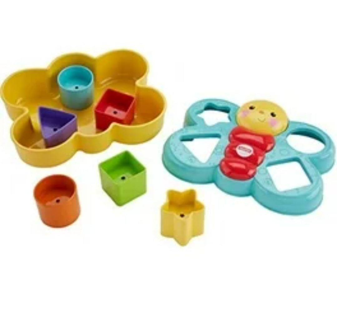 Hasbro
Fisher Price Butterfly Shape Sorter by Mattel