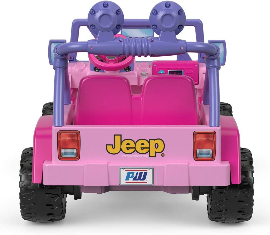 Power Wheels Disney Princess Jeep Wrangler 12-V