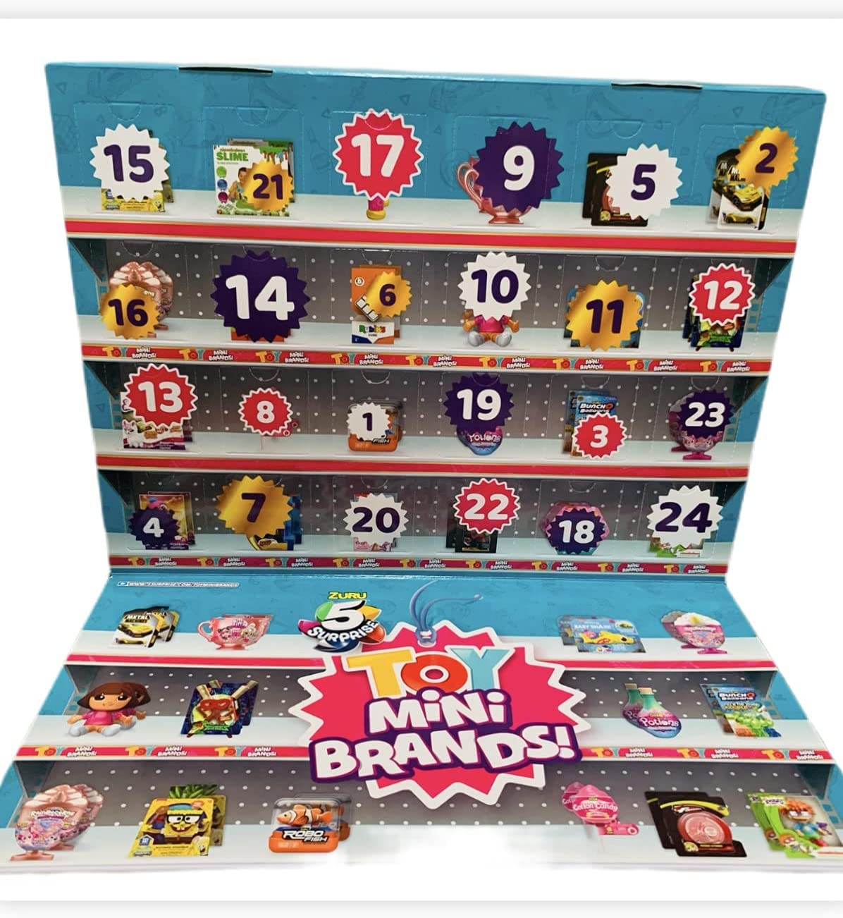2022 Toy Mini Brands Advent Calendar from 5 Surprise 