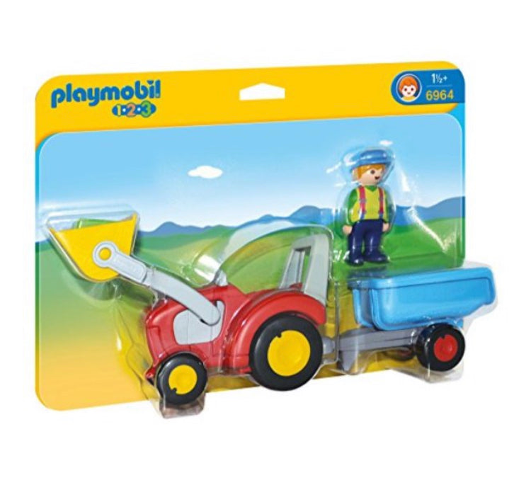 PLAYMOBIL Tractor with Trailer