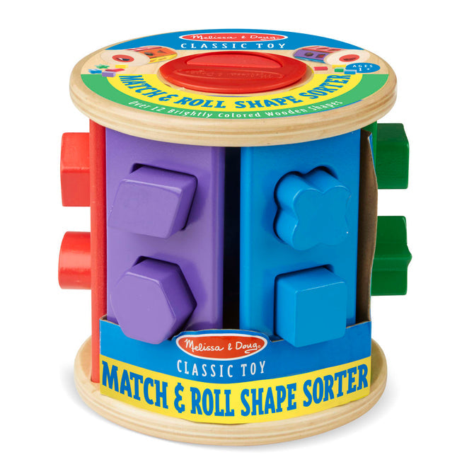 Melissa & Doug: Match & Roll Shape Sorter