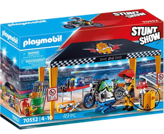 Playmobil Stunt Show Service Tent Multicolor