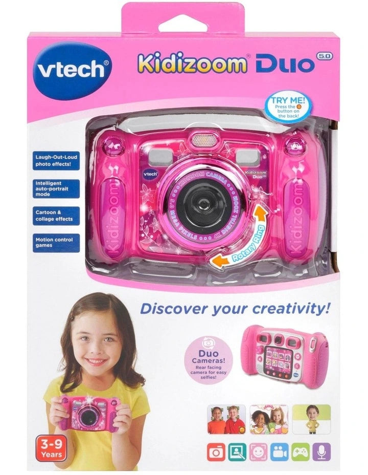 VTech Kidizoom Duo Camera - Pink