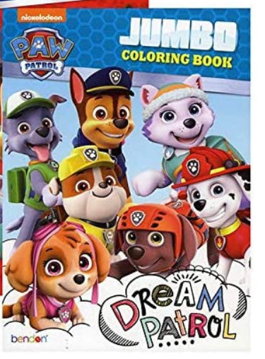 Paw Patrol Jumbo Book to Color