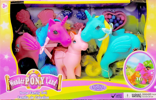 Wonder Pony Land -Little Pony Family - El Mercado de Juguetes