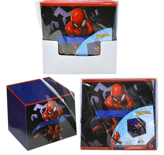 Spider-Man Storage Box Cube with Handle