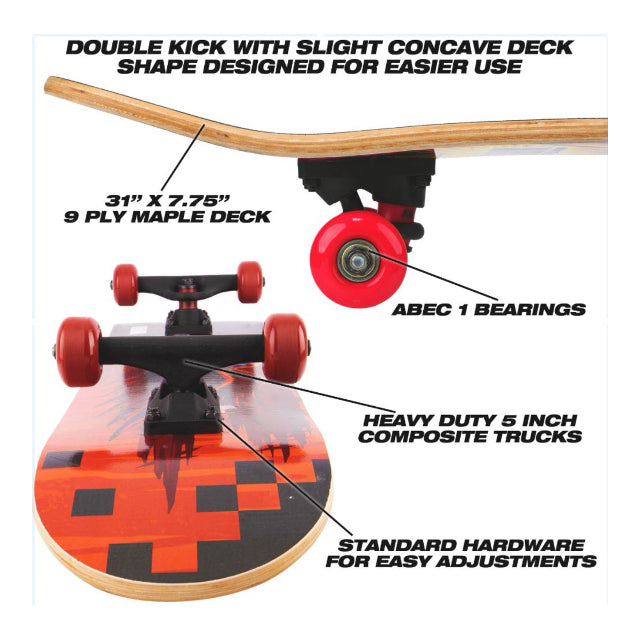 The Tony Hawk 31" Slime Pipe Cruiser Skateboard