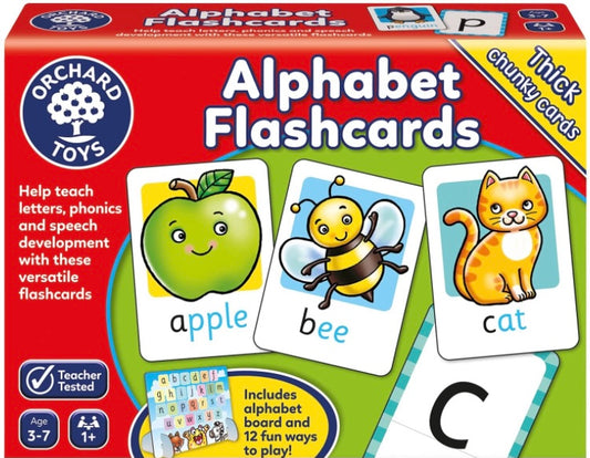 Toys Alphabet Flashcards Board Games, Multicolour