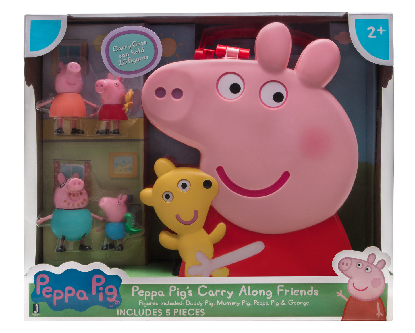 Peppa Pigs Carry Along Friends With 5 Figures