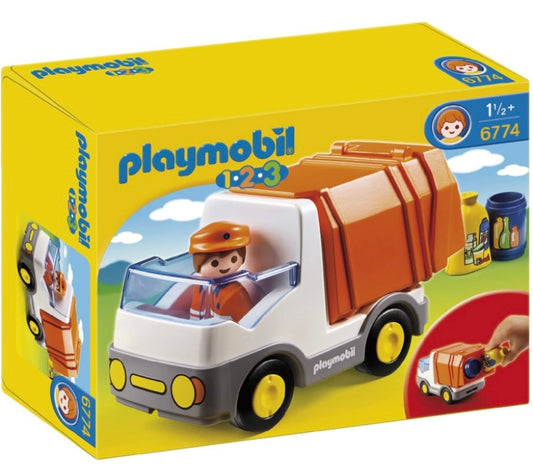 PLAYMOBIL 1.2.3 Recycling Truck