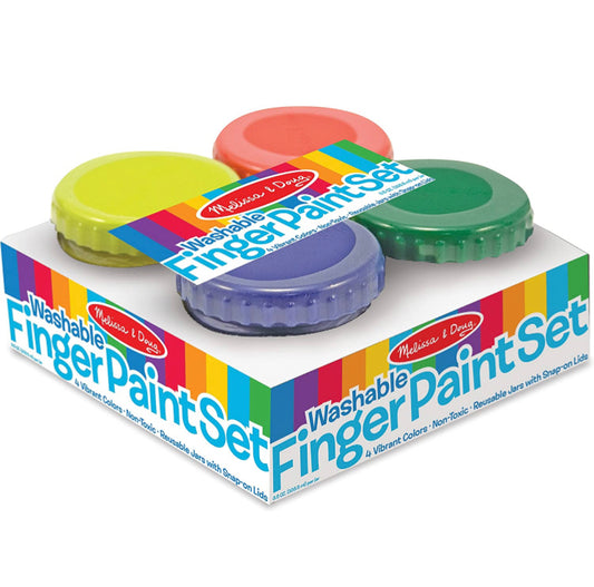 Washable Finger Paint Set