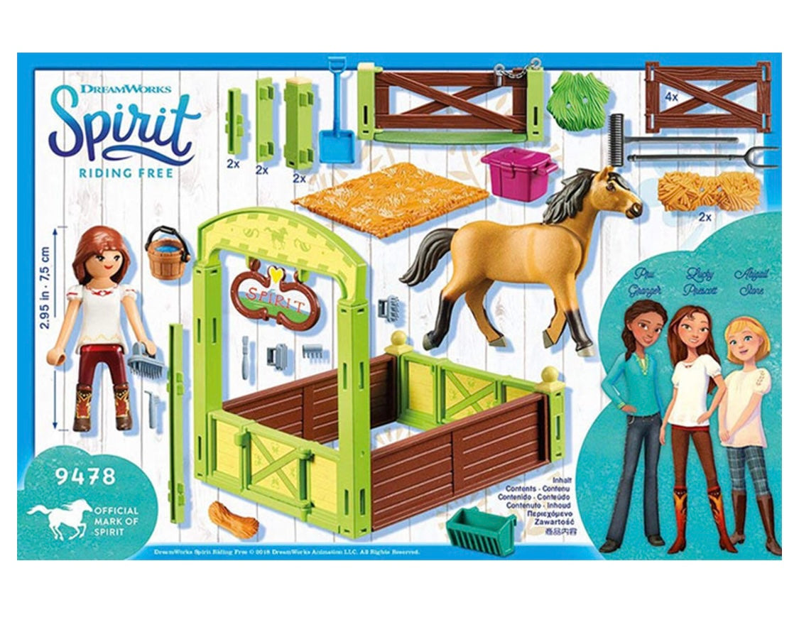 Playmobil DreamWorks spirit riding snellen free