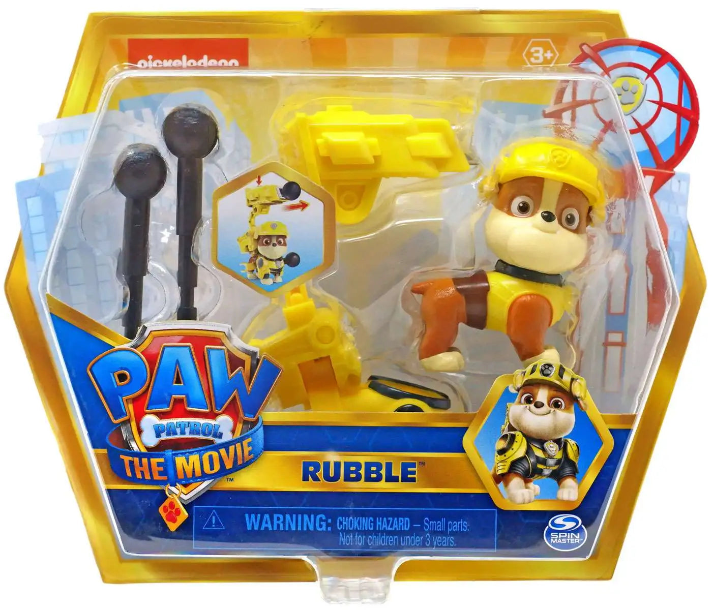 Paw Patrol Hero Pup Rubble Figure