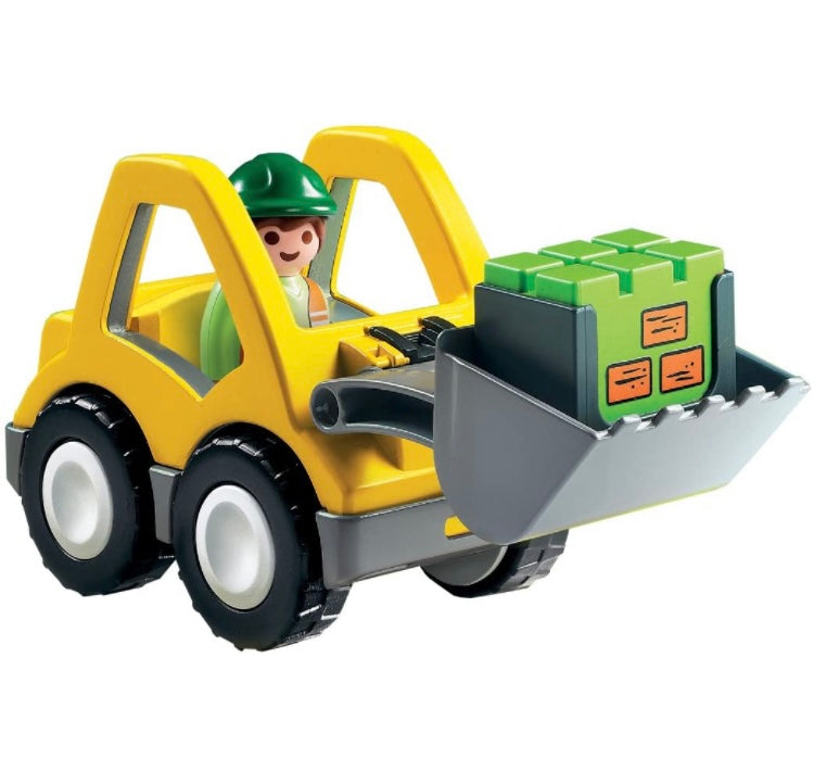 PLAYMOBIL 1.2.3 Excavadora